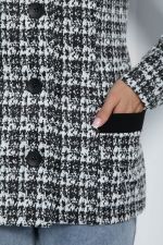 Жакет Джорджия (черно-белый) Б11260 LT Collection