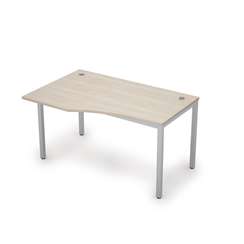 6М.022 Стол криволинейн.лев. (1400*900*750)