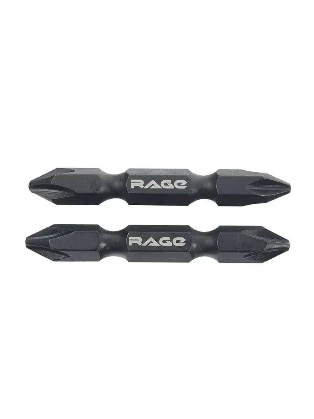 Биты двухсторонние 2 шт S2 PH2 x PH2 х 50 мм RAGE by VIRA
