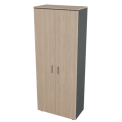 Шкаф для документов высокий 2 дверцы Prego office 800х420х2000 ПОШВШ-1
