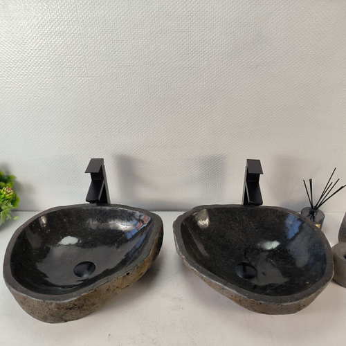 Раковина из речного камня ПАРА! RS-35363 47*40*14 0865