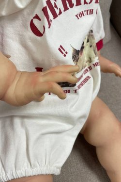 УЦЕНКА Кукла Реборн мягконабивная 60см в пакете (FA-601)