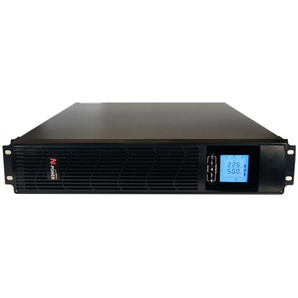 ИБП с двойным преобразованием N-Power Pro-Vision Black M2000 P RT ─ однофазный ИБП 2000 ВА 19"