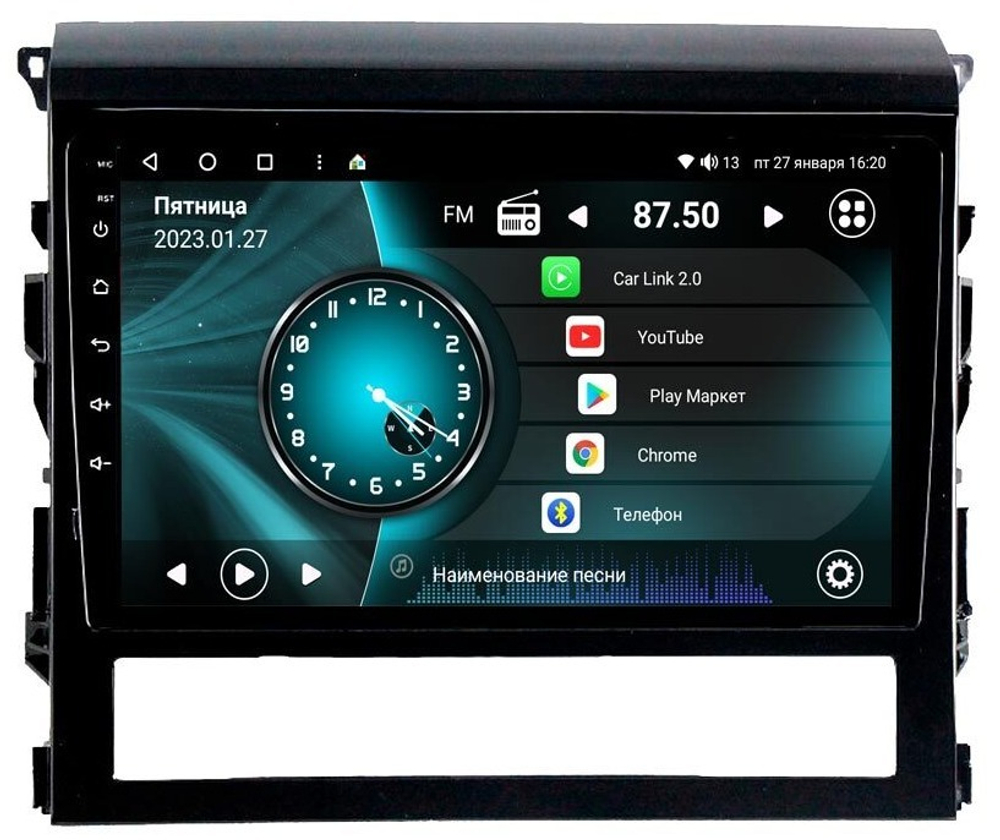 Магнитола для Toyota Land Cruiser 200 2015-2021 (без JBL) - Vaycar VA77-0609 на Android 13, 8-ядер, 4G SIM-слот