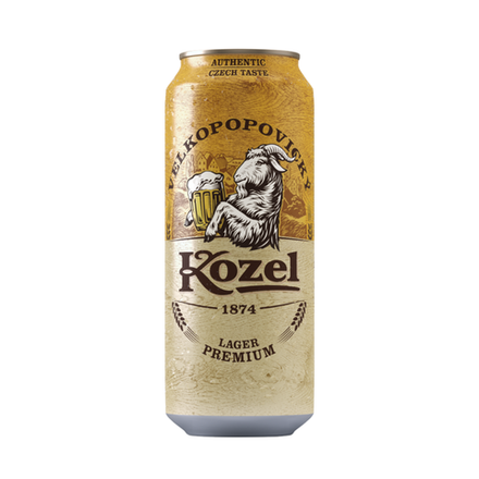 Пиво Kozel светлый 0,43 л ж/б