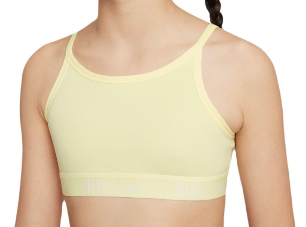 Теннисный бюстгальтер dziewczecy Nike Trophy Bra - Green
