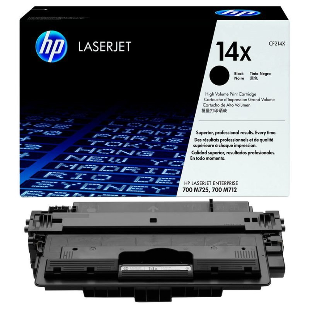 Картридж HP 14X (CF214X) для LaserJet M712/M725 (17.5K)