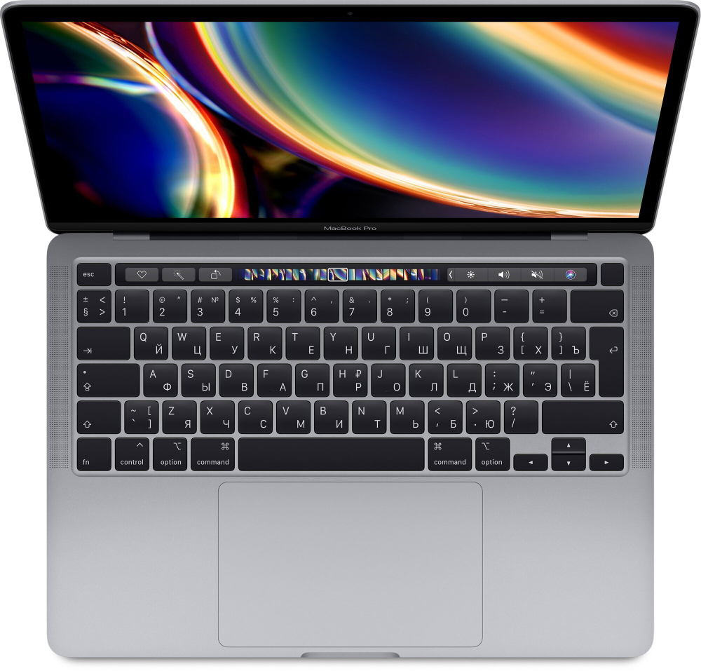 Ноутбук Apple MacBook Pro 13.3" A2251 (MWP42RU/A) /Intel Core i5 1038NG7 2.0ГГц/RAM 16GB/SSD 512GB/Intel Iris Plus graphics/2560*1600/Sonoma/Mac Os/Подсветка кл-ры: Да/серый. Состояние: C1