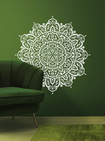 Трафарет для стен из пластика многоразовый 059