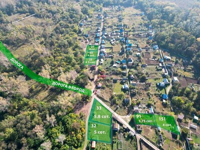 Участок в СНТ Зеленый затон