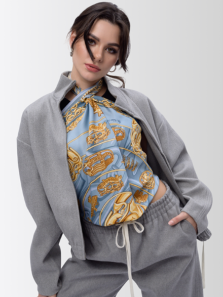 Платок «Пермский звериный стиль»