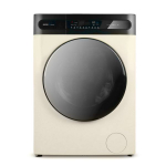 Стиральная машина Centek Inverter CT-1957 (бежевая), режим Smart, загрузка белья 8 кг, сенсорное управление, 1400 об/мин, 11 программ, А+++, догрузка белья