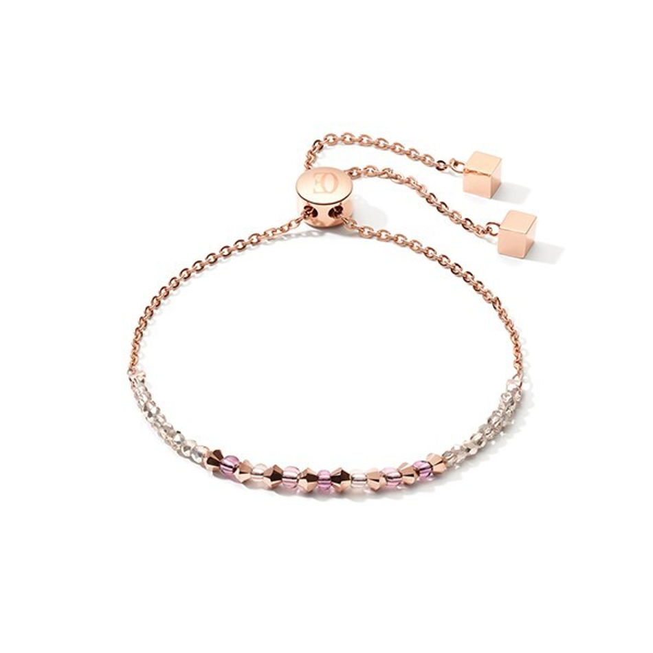 Браслет Coeur de Lion Rose Gold Lilac 5073/30-0829 цвет розовый, золотой
