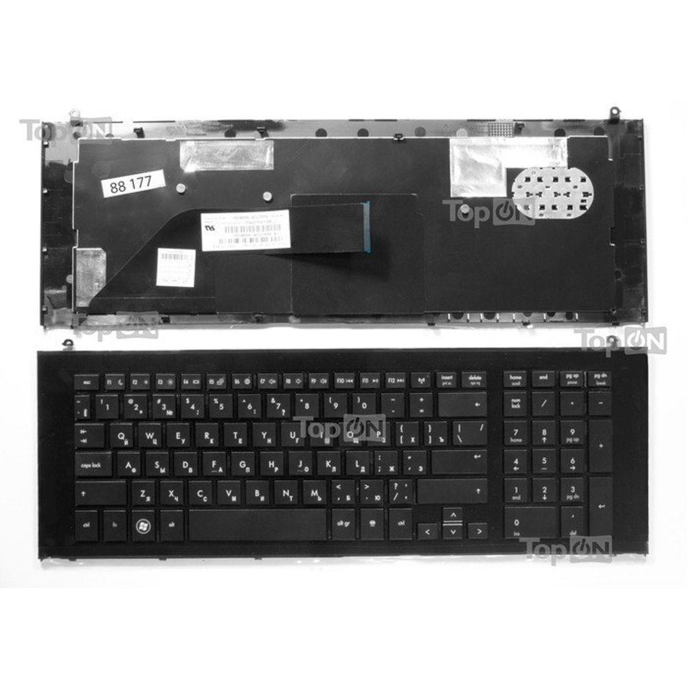 Клавиатура для ноутбука HP ProBook 4720s Series Black Frame Черная