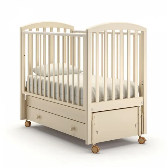 Детская кроватка с продольным маятником Гандылян Дени Ваниль