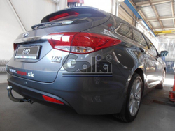 Фаркоп оцинкованный Galia H085A для Hyundai i40 седан/универсал 2012-(паспорт и сертификат в комплекте)(без электрики)