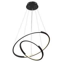 Светильник потолочный светодиодный Rivoli Lauren 6105-101 LED 4100К - 4300К 86 Вт модерн с пультом | Rivoli