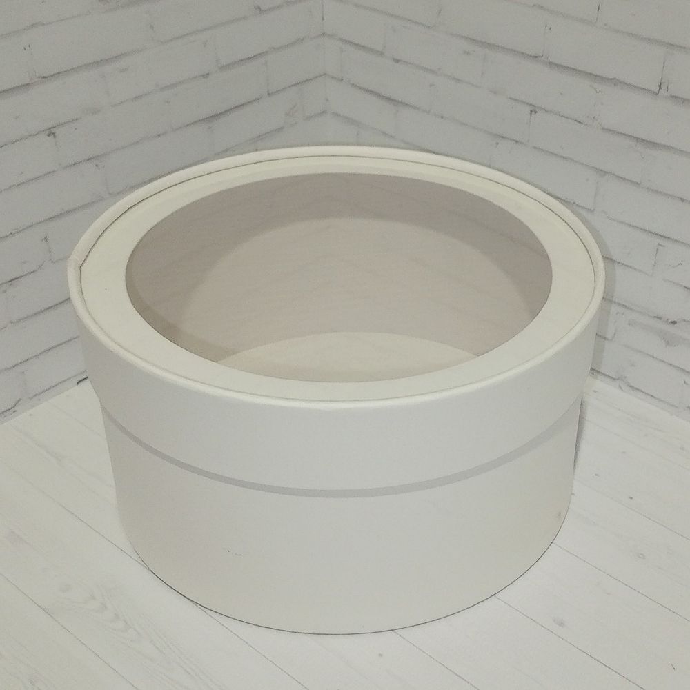 Коробка ШАЙБА с ПЭТ-крышкой 21*11 БРИЛЛИАНТ