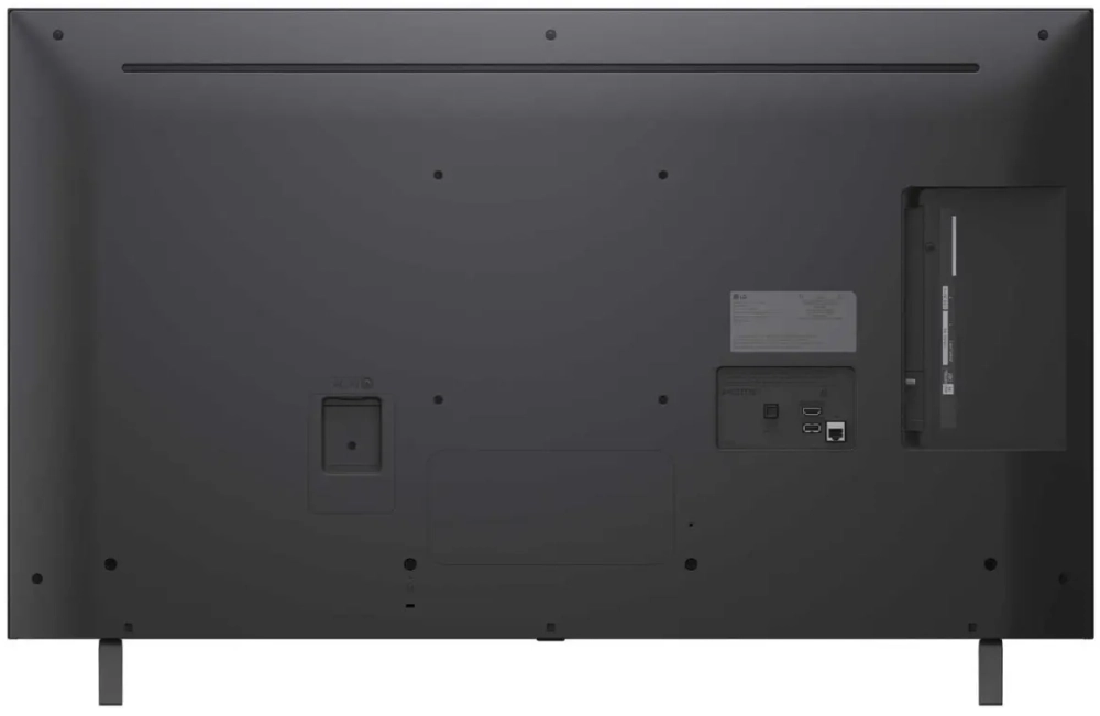 Телевизор LED LG 43" 43NANO80A6B.ARUG синяя сажа 4K Ultra HD 60Hz DVB-T DVB-T2 DVB-C DVB-S DVB-S2 USB WiFi Smart TV