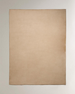 Zara Home - Флисовый плед, бежевый, 160x200 см