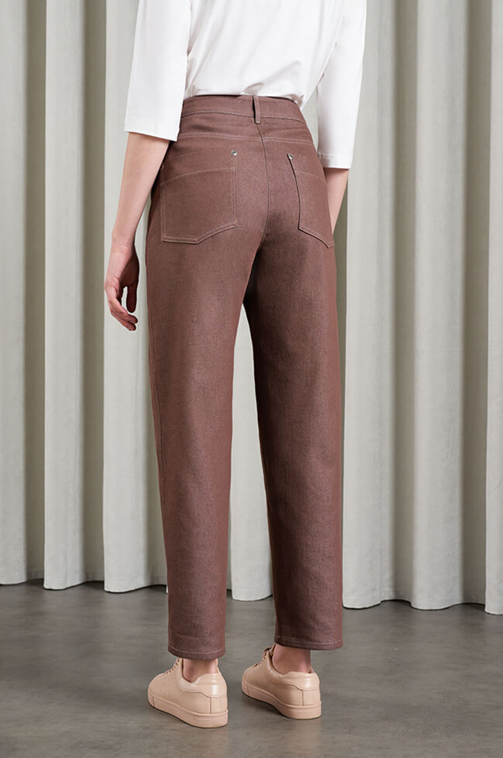 31021 Брюки женские (пепельно-коричневый)