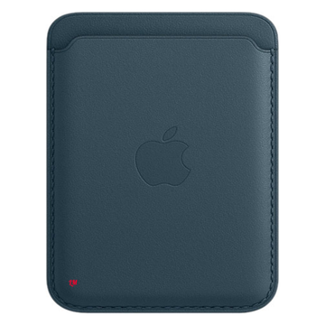 Чехол-бумажник Apple MagSafe для iPhone, кожа, «балтийский синий»