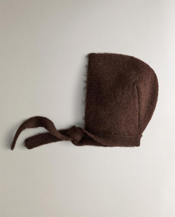 ZARA HOME ДЕТСКИЙ ЧЕПЧИК, КОРИЧНЕВЫЙ