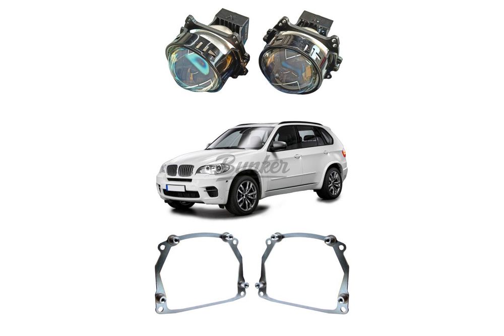 Комплект для замены штатных линз Bosch AL с AFS, BMW X5 E70 2006-2013