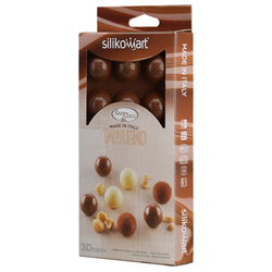 Форма силиконовая для приготовления конфет tartufino, 11х21 см