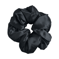 Шелковая резинка большая, черный