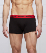 трусики-боксеры 3-pack Hugo Bodywear - черный(50469766)