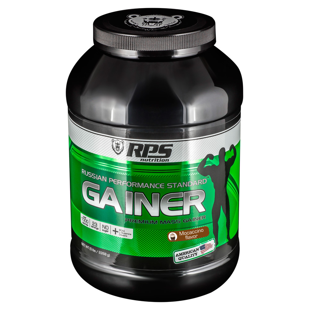 ГЕЙНЕР 2270г БАНКА, PREMIUM MASS GAINER RPS NUTRITION