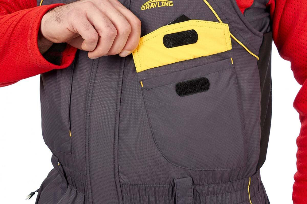 Костюм Grayling "Камчатка 2020", таслан (Серо-желтый)