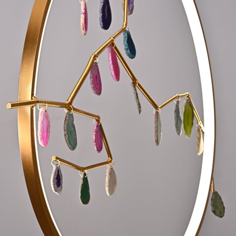 Подвесной светильник AGATE 10 multicolour D60