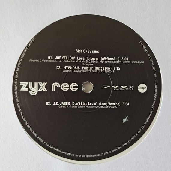 Various – ZYX Italo Disco - Best Of - Volume 7 Coloured 2LP