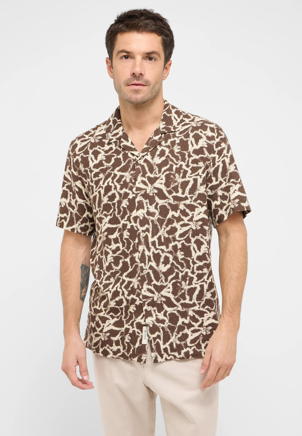 Рубашка мужская MUSTANG Layton