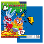 Раскраска А4 Alingar "Комикс". 10 л., обложка целлюлозный картон