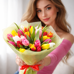 Букет тюльпанов "Spring Vibes"