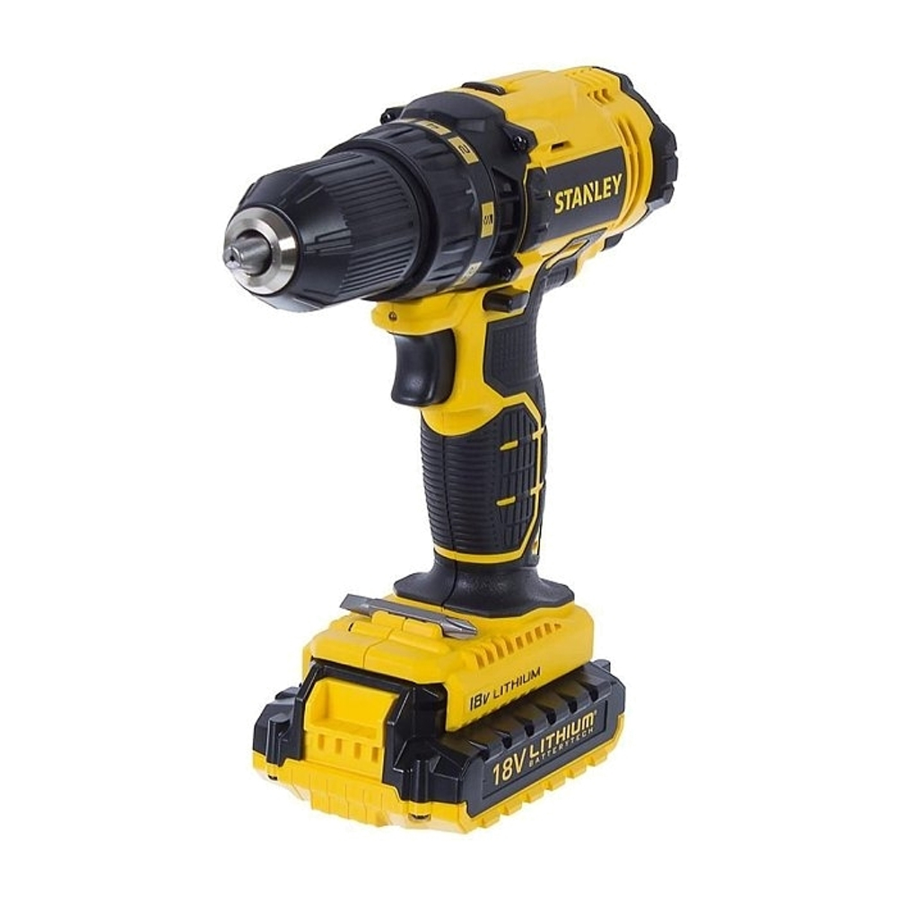 Набор аккумуляторного инструмента STANLEY SCD20S2KJIG-RK (шуруповерт SCD20S2K + лобзик STSC1860)