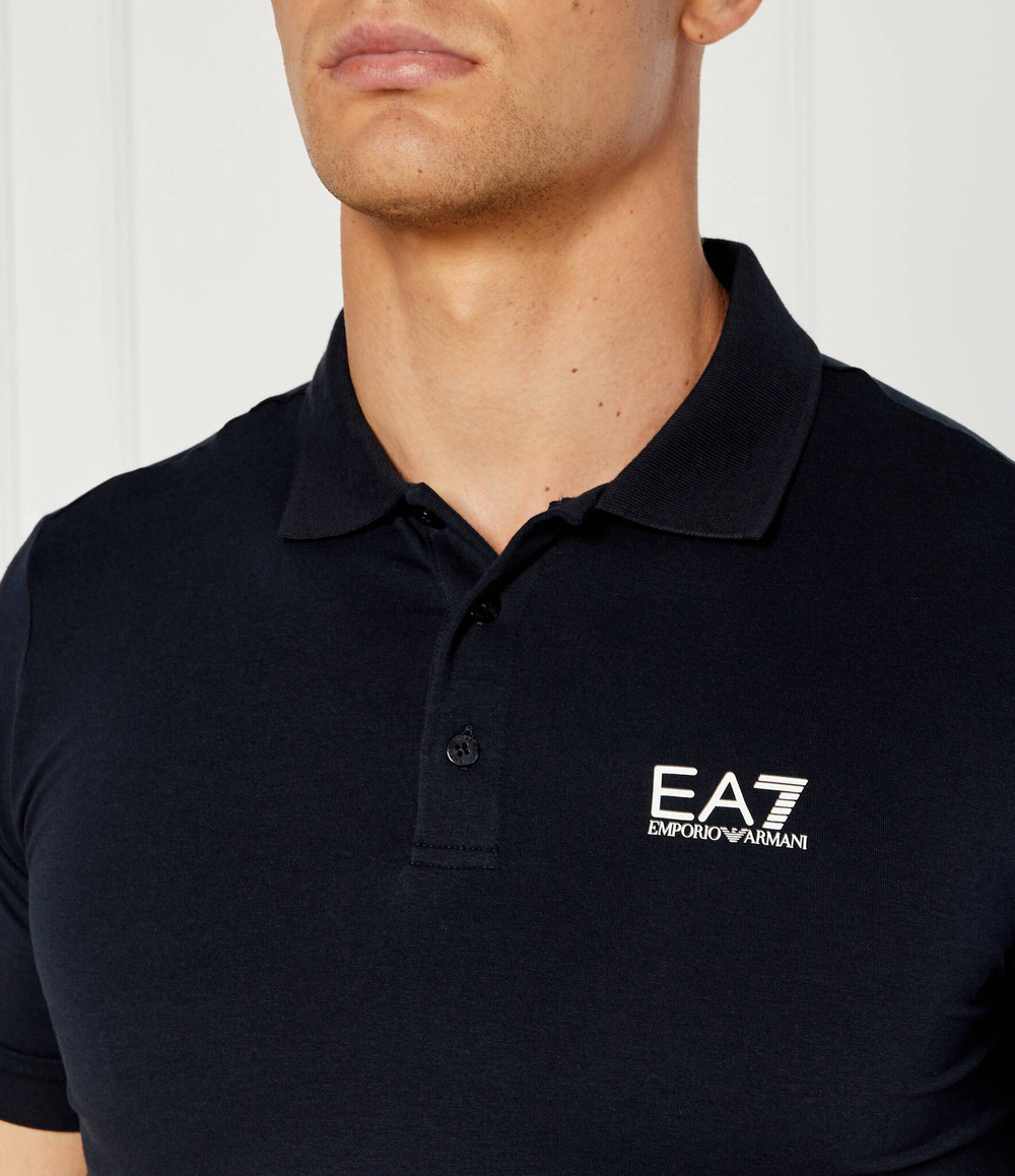 Поло EA7 - темно-синий(8NPF14 PJVQZ)