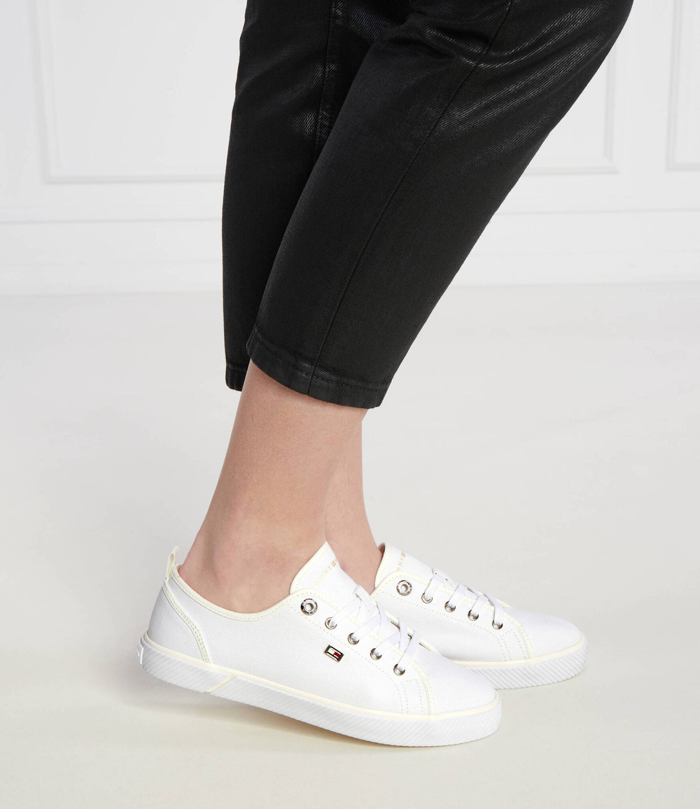 Кеды VULC CANVAS Tommy Hilfiger - белый(FW0FW08063)