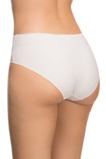 Трусы-макси Ashley с цветочной вышивкой (Размер: 44) (Цвет: черный)