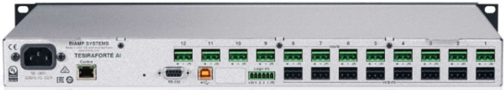 Аудиопроцессор BIAMP TesiraFORTE AVB AI