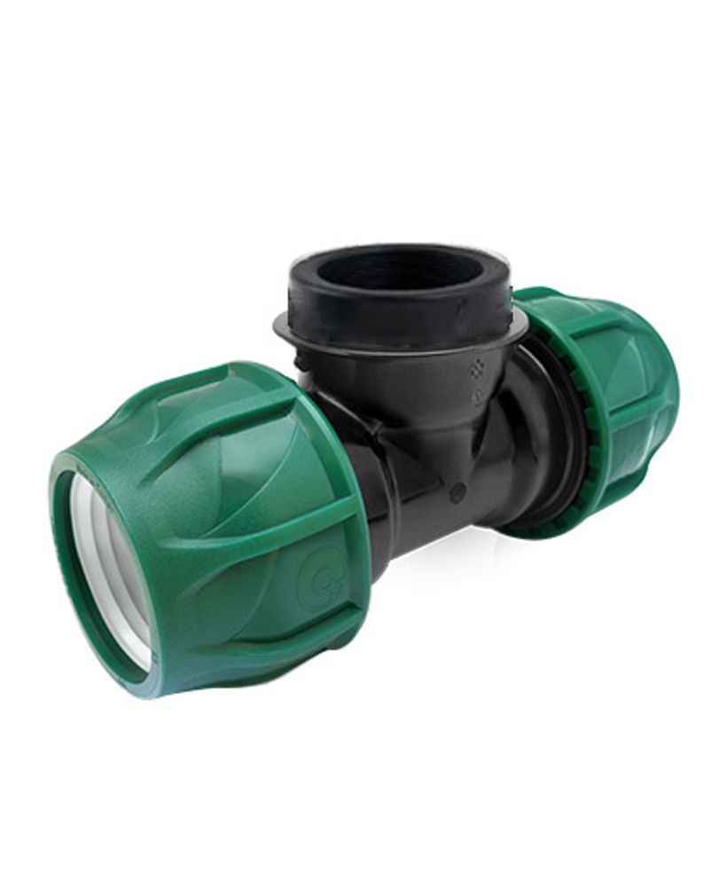 Тройник ВР 50х1/2х50 ПНД