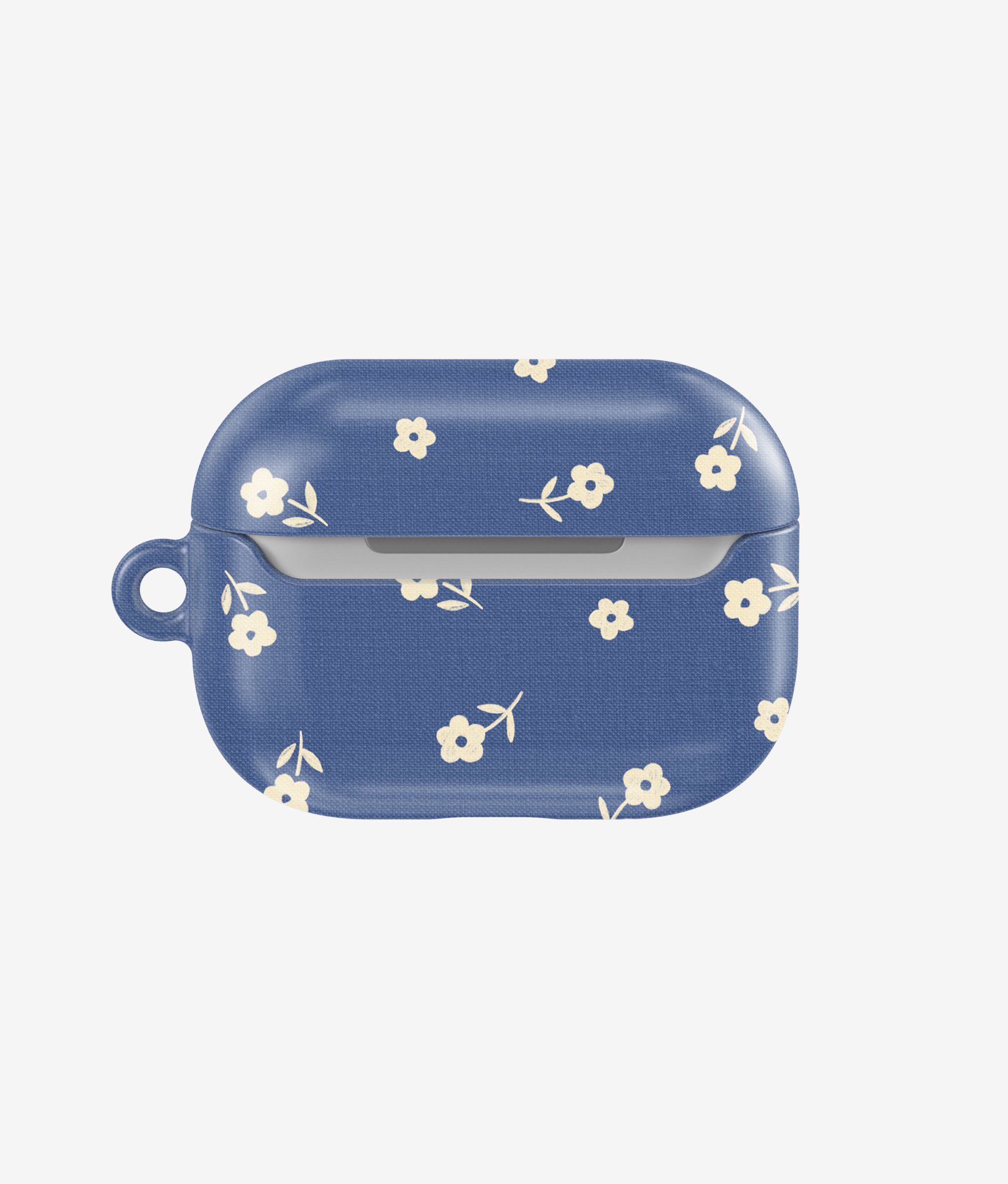 Кейс EARLY FLOWERS (синий) для AirPods