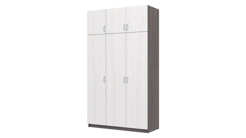 Шкаф 3-х ств с антресолью Флагман-2