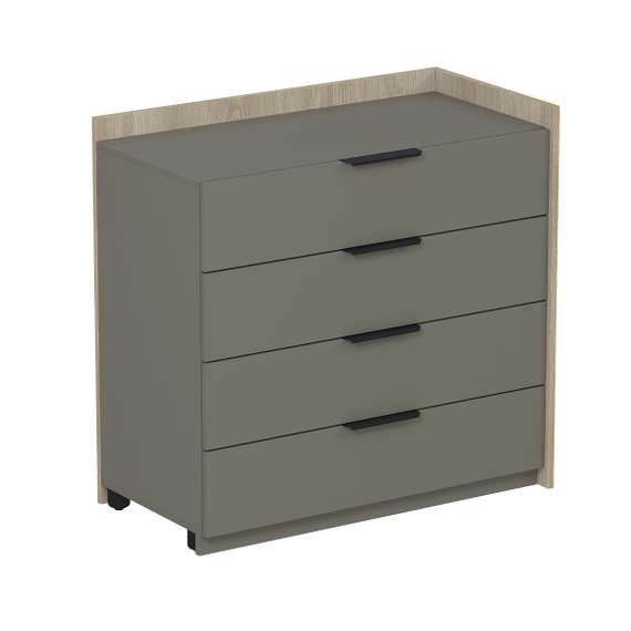 15ТЯ-К.809 Модуль тумбы с ящиками (метаб), КОНЕЧНЫЙ (884*460*860)