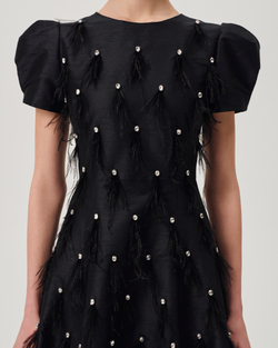 Платье Pavlova (Павлова) ШШ, с выш., с рук., черное