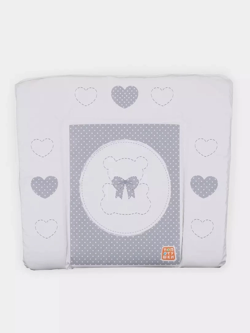 Пеленальный матрасик Топотушки Мой Любимый Мишка 80×71