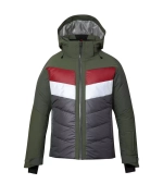 PHENIX  куртка горнолыжная De Lorean Racing Jacket ESM23OT13 khaki